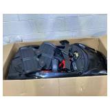 Costway 12V Licensed Lamborghini 4WD Kids Ride-on Sports Car with 2.4G Remote-Black (USED, Minor Transit Damage)