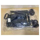 MyDepot Folding Wagon Four Wheels, All-Terrain Foldable Beach Wagon