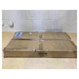 VEVOR Upgraded Rubber Threshold Ramp, 3.5" Rise Door Ramp with 1 Channel, Natural Rubber Car Ramp with Non-Slip Textured Surface, 33069 lbs Load Capacity Curb Ramp for Wheelchair and Scooter