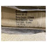 VEVOR Upgraded Rubber Threshold Ramp, 3.5" Rise Door Ramp with 1 Channel, Natural Rubber Car Ramp with Non-Slip Textured Surface, 33069 lbs Load Capacity Curb Ramp for Wheelchair and Scooter