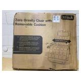 VEVOR Zero Gravity Chair 33" Zero Gravity Recliner Lounge Chair Indoor & Outdoor