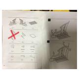 Tangkula Metal Christmas Santa Sleigh Basket, Xmas Festival Holiday Decorative Santas Sleigh with 2-Tier Storage Shelf, Indoor Outdoor Christmas Decoration