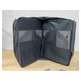 X-ZONE PET Dog Playpen, Puppy Cat Play Pen Portable Foldable Indoor/Outdoor Tent Crate Cage, Portable Pet Crate Small Size Black