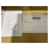 LOKO Stackable 2 Cube Storage Organizer, Freestanding Cubby Storage Bookcase with Anti-toppling Device, 2-Tier Bookshelf, Combinable Record Player Stand for Living Room Bedroom Study (1, Natural)