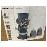 LOT OF 4 Kitchen HQ Speed Grater and Slicer with Suction Base