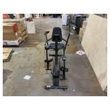 Sunny Health & Fitness Smart Magnetic Resistance Dual Action Recumbent Elliptical Trainer with Bluetooth