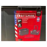 CRAFTSMAN 19-in W x 24.75-in H x 11.0-in D Red and Black Plastic Rolling Tool Box