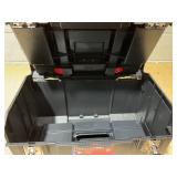 CRAFTSMAN 19-in W x 24.75-in H x 11.0-in D Red and Black Plastic Rolling Tool Box