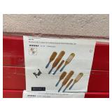 LOT OF 4 Kitchen HQ 2-pack of 4-piece Acacia Wood Spurtles Set (6 Pieces Total) (Colors May Vary)