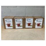 LOT OF 4 Kitchen HQ 2.5-Quart Salad Spinners (Colors May Vary)