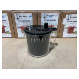 LOT OF 4 Kitchen HQ 2.5-Quart Salad Spinners (Colors May Vary)