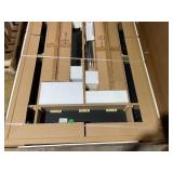 American Legend 84" Westbrook Collection Billiards Table (Transit Damage Wood Is Broken, See Photos)