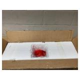 JONATHAN Y JYL7524B Staunton 24" 3-Light Iron/Glass Modern Cottage LED Vanity Light Casual Farmhouse 2700K LED 4W Bulbs Included Bathroom Hallway Living Room Bedroom Mirror Cabinet, Chrome