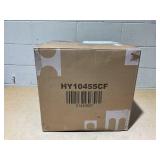 Costway Sherpa Kids Sofa Comfy Toddler Armchair with Solid Rubber Wood Legs, Brown