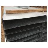56 Pcs 14" x 2 1/2" x 10 Ft Steel Channel - Top Stack - Appears Unused