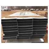 56 Pcs 14" x 2 1/2" x 10 Ft Steel Channel - Top Stack - Appears Unused