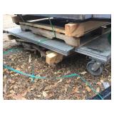 Heavy Rolling Steel Platform/Cart
