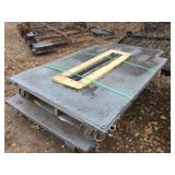 Heavy Rolling Steel Platform/Cart
