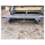 Heavy Rolling Steel Platform/Cart