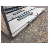 Large Rolling Warehouse Cart/Rack - 43" x 16