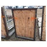 Large Rolling Warehouse Cart/Rack - 43" x 16