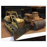 Vintage Large Tonka Bulldozer - Steam Roller