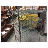 NSF Rolling 6 Shelf Wire Rack 24" x 36" x 80" - Nice