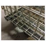 Rolling Heavy Wire Storage Cages 48" x 40" x 38"