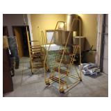 U-Line Tilt-N-Roll Portable Warehouse Stairs