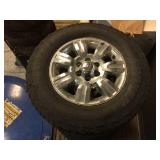 Set of 4 Cooper Discover AT3 Tires on Ford Rims 275/65R18