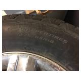 Set of 4 Cooper Discover AT3 Tires on Ford Rims 275/65R18