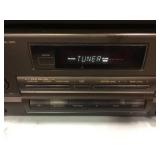 TECHNICS CD Changer + Stereo Amplifier - Powers On