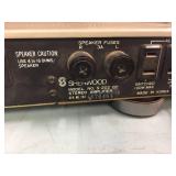 SHERWOOD S-202 CP Stereo Amplifier - Powers On