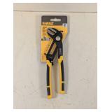 NEW DEWALT 8” STRAIGHT JAW PUSH-LOCK PLIERS