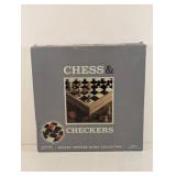 CHESS & CHECKERS SET