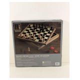 CHESS & CHECKERS SET