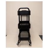 NEATFREAK! 3-TIER METAL ROLLING CART