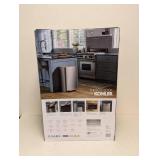 KOHLER STAINLESS STEEL STEP TRASH CAN