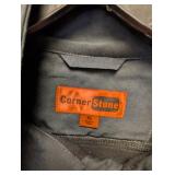 NEW CORNERSTONE X-LARGE JACKET (NAVY)