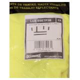 NEW (5) OCCUNOMIX HI-VIZ WORKWEAR 2X SHIRTS