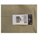 NEW DICKIES LARGE BUTTON UP LONG SLEEVE SHIRT (TAN)