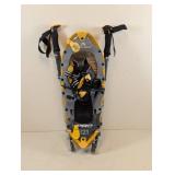 NEW ALPTRAK SNOWSHOES KIT PRO 821 W/ POLES (YELLOW)