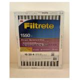 NEW 3M FILTRETE 1550 FILTERS (16x20x4) 2PK.