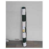 NEW ROOM ESSENTIALS AREA RUG (4x5’6”) IVORY/GREEN CHECKERED