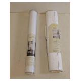(2) NEW THRESHOLD REMOVABLE WALLPAPER AND (2) EASYLINERS