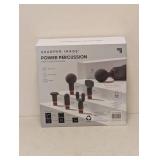 SHARPER IMAGE POWER PERCUSSION DEEP TISSUE MASSAGER