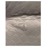 KIRKLAND SIGNATURE HEX PET BED GRAY