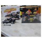 2 Die-Cast Race Cars