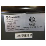 Comfort Zone Sapce Heater