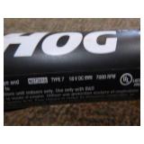 Weed Trimmer and Portable Bench